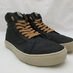 Vans Sk8-Hi MTE Ultracush Weatherproof Shoes Men's Size 7.5 Black